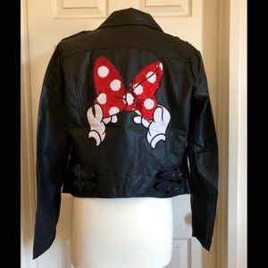 Torrid Minnie Mouse Faux Leather Jacket